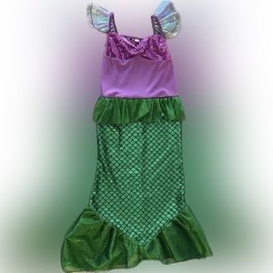 Little girl mermaid costume